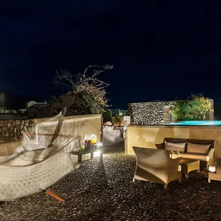 Super Luxury Santorini Mansion Kyani Private Pool Villa Megalochori (Santorini)