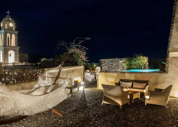 Super Luxury Santorini Mansion Kyani Private Pool Villa Megalochori (Santorini)